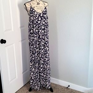 Floral print Old Navy maxi dress